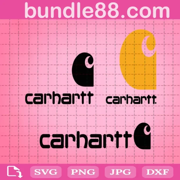 Carhartt Logo Bundle Svg