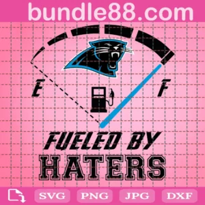 Carolina Panthers Fueled By Haters Svg