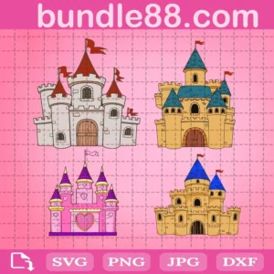 Castle Svg, Castle Bundle Svg