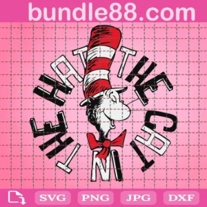 Cat in the Hat svg
