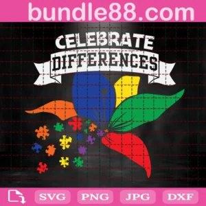 Celebrate Differences Svg