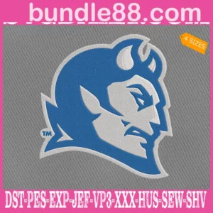 Central Connecticut Blue Devils Embroidery Machine