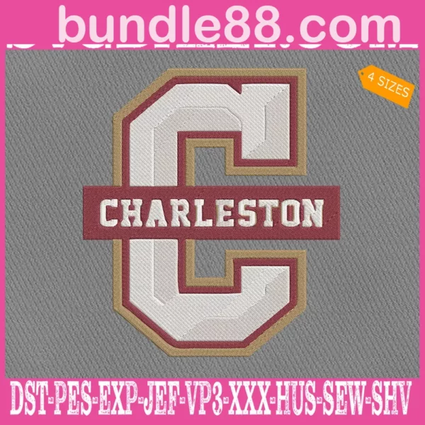 Charleston Cougars Embroidery Machine