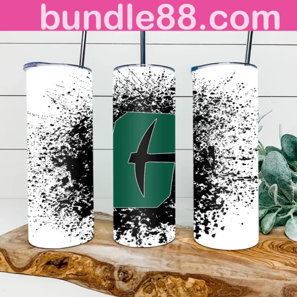 Charlotte 49ers Football 20oz Skinny Tumbler