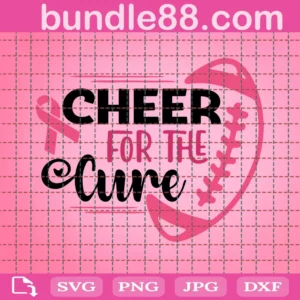 Cheer For The Cure Svg