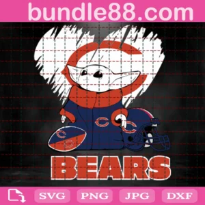Chicago Bears Mandalorian Svg