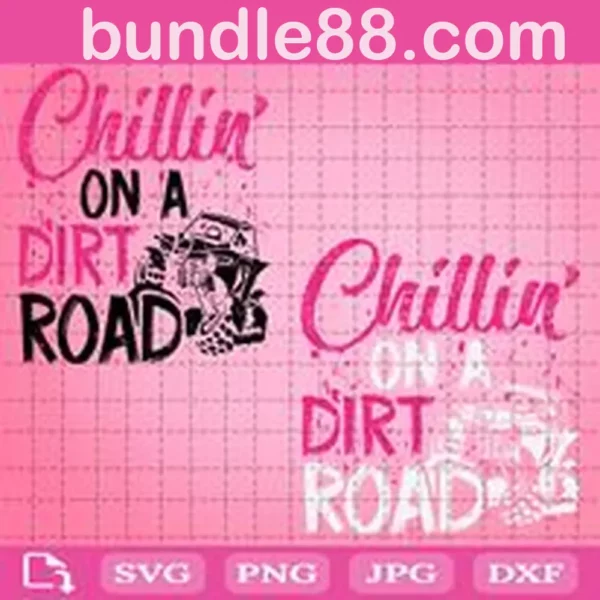 Chilling On A Dirt Road Svg