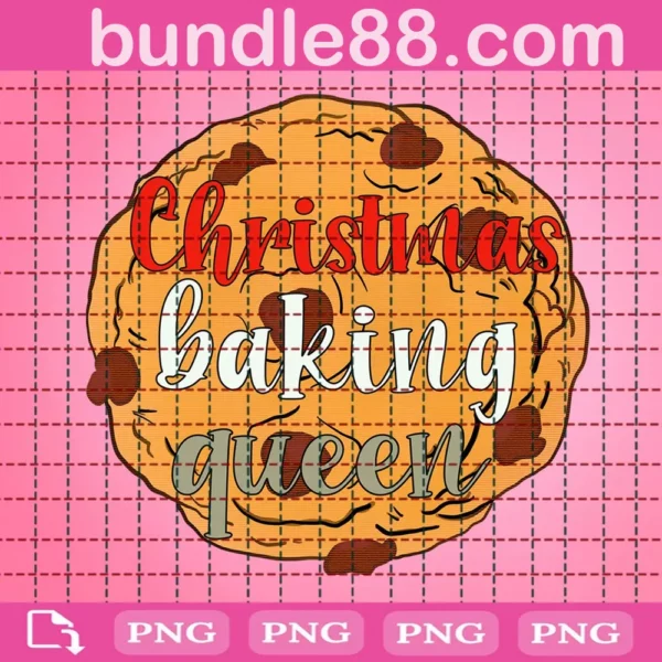 Christmas Baking Queen Png