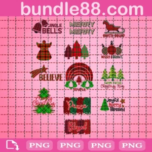 Christmas Bundle Png File
