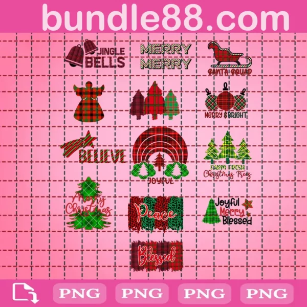 Christmas Bundle Png File