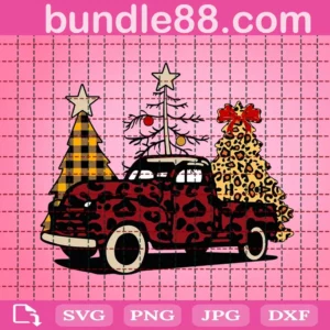 Christmas Car Svg