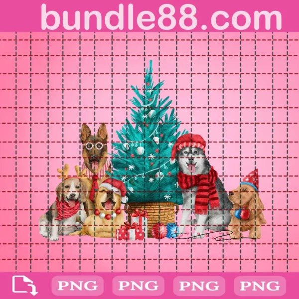 Christmas Dachshunds Hat Png