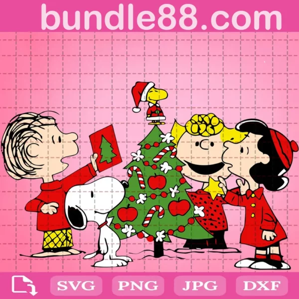 Christmas Is Coming Snoopy Svg