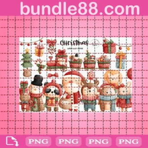 Christmas Santa And Friends Clipart