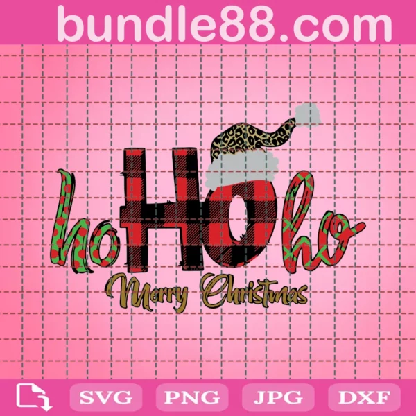 Christmas Svg, Ho Ho Ho Svg