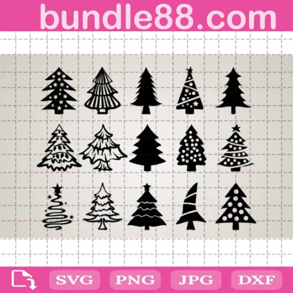 Christmas Tree Bundle Svg Free