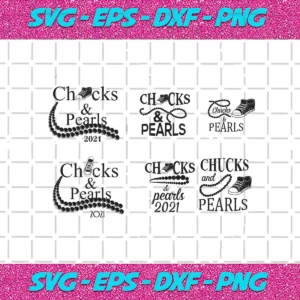 Chucks And Pearl Bundle Files Svg