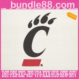 Cincinnati Bearcats Embroidery Machine