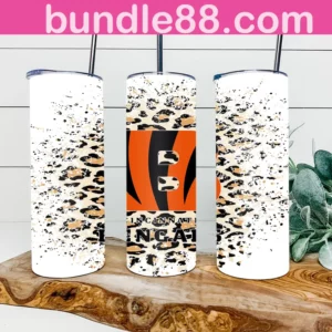 Cincinnati Bengals 20oz Skinny Tumbler