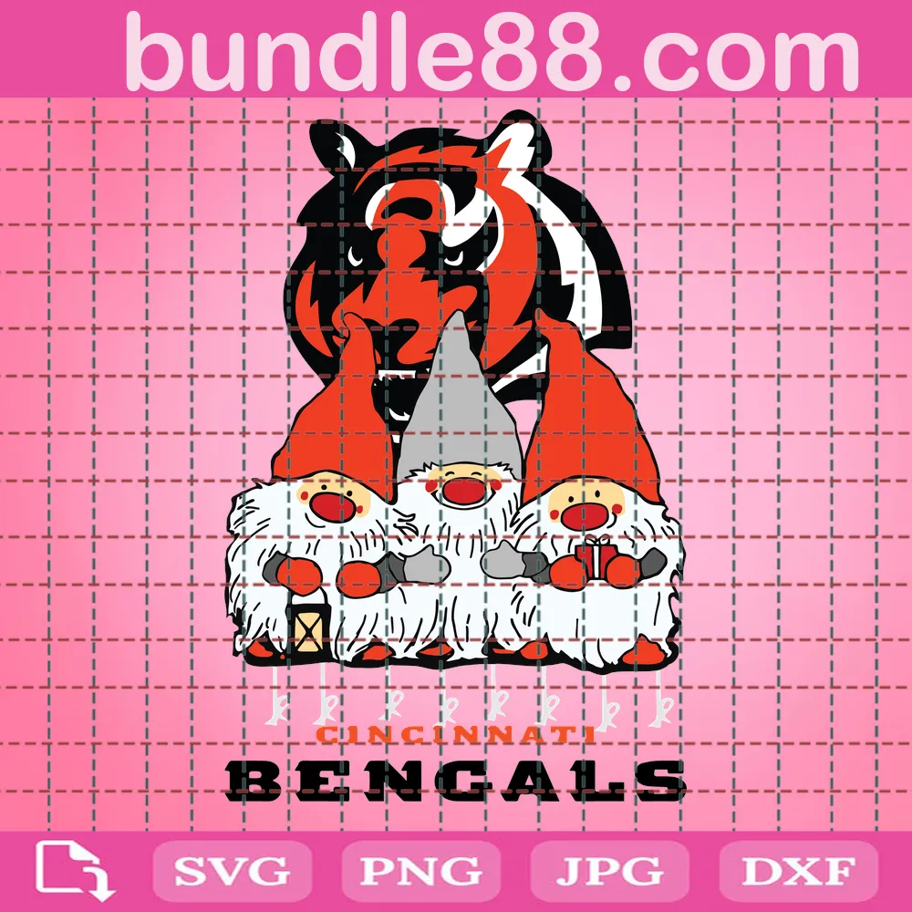 Cincinnati Bengals Svg SVG PNG DXF EPS Digital Files May 2023