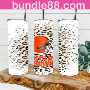 Cleveland Browns 20oz Skinny Tumbler