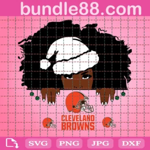 Cleveland Browns Girl Svg