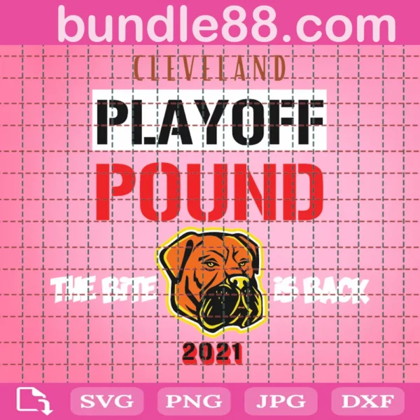 Cleverland Playoff Pound The Bite Is Back Svg