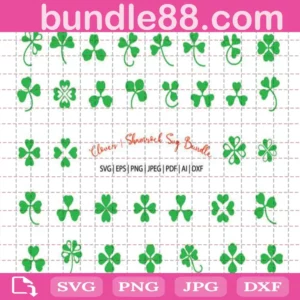 Clover Bundle Svg Free