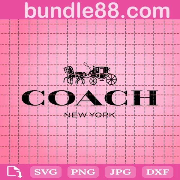 Coach Fashion Logo Svg