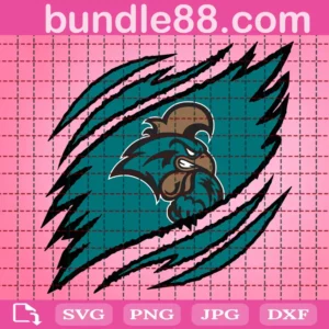 Coastal Carolina Chanticleers Claws Svg