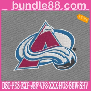 Colorado Avalanche Embroidery Files
