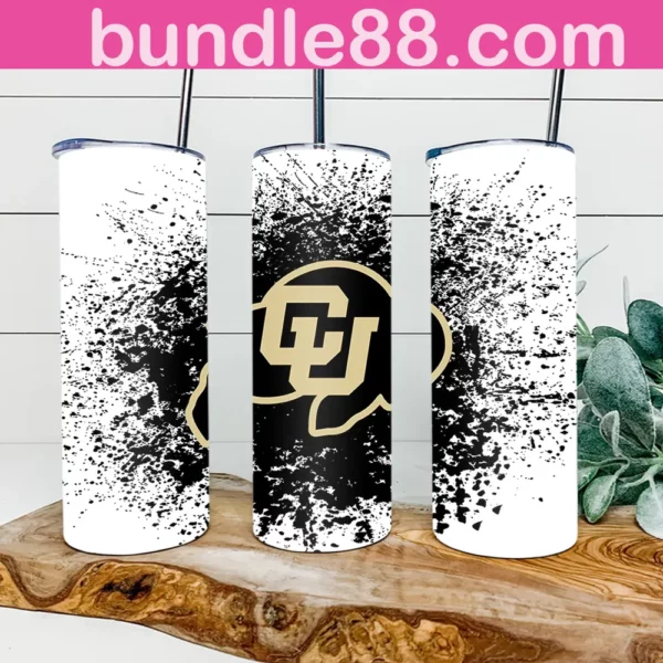 Colorado Buffaloes Football 20oz Skinny Tumbler