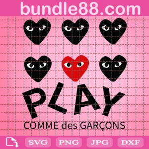 Comme Des Garcons Svg