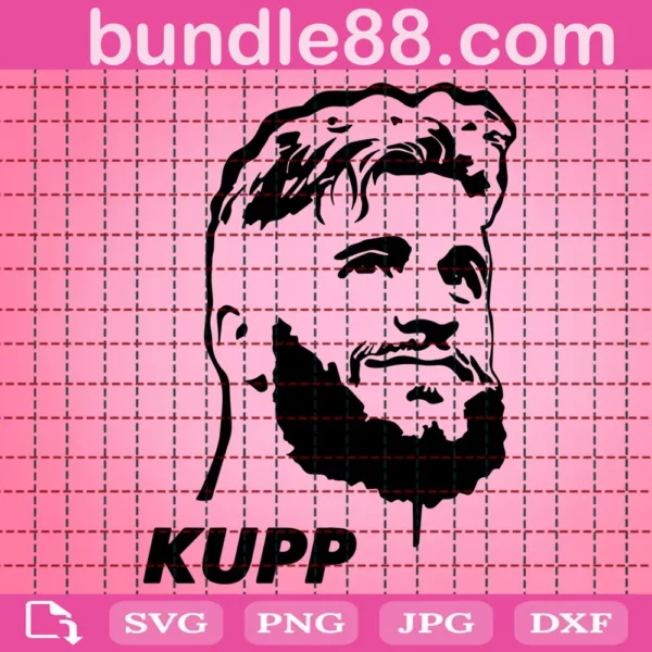 Cooper Kupp Svg, Los Angeles Rams Svg