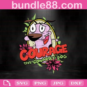 Courage The Cowardly Dog Svg