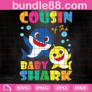 Cousin Of The Baby Shark Svg