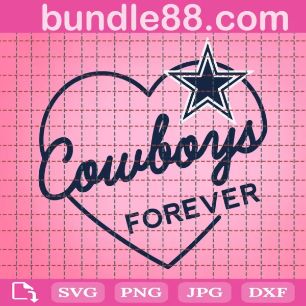 Cowboys Forever Svg