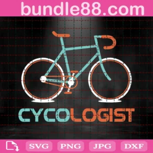 Cycologist Cycling Bicycle Svg