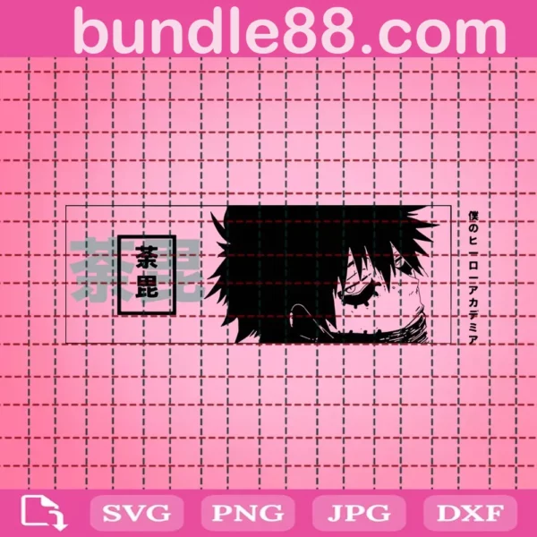 Dabi Svg, My Hero Academia Svg