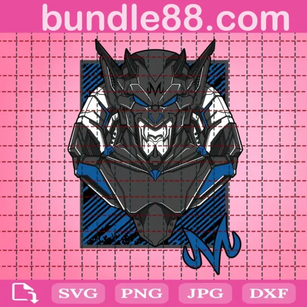 Dabura Gray Mecha Svg