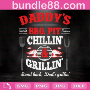 Dad Grill Svg, Barbecue Svg