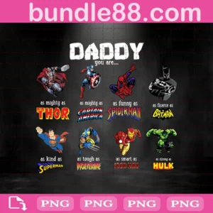 Daddy You Are My Favorite Super Hero Png