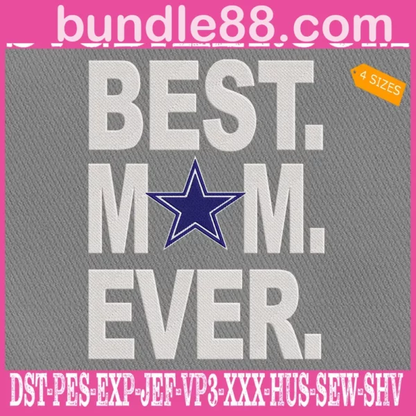 Dallas Cowboys Embroidery Files