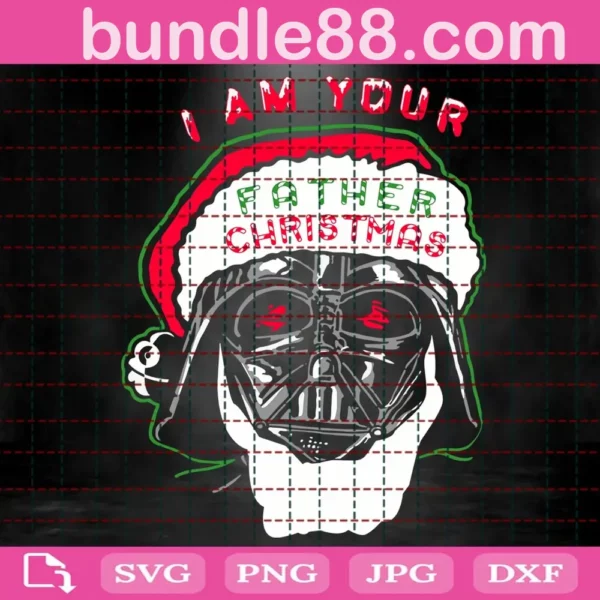 Darth Vader Christmas Svg