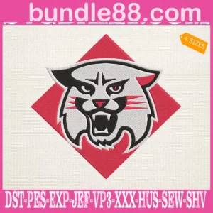 Davidson Wildcats Embroidery Machine