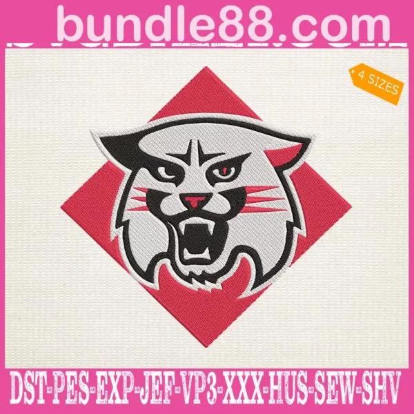 Davidson Wildcats Embroidery Machine