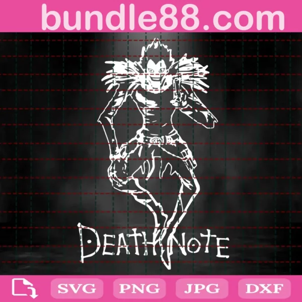 Death Note Svg, Ryuk Death Notesvg