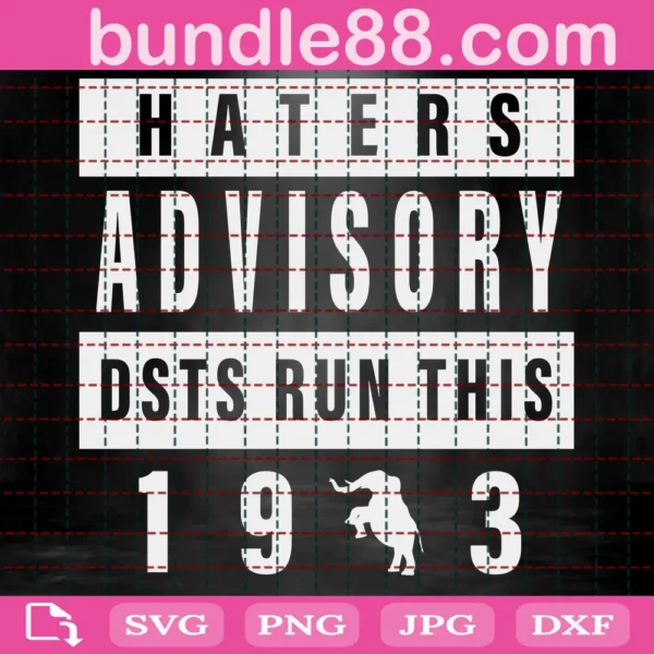 Delta Haters Advisory Dsts Run This 1913 Svg