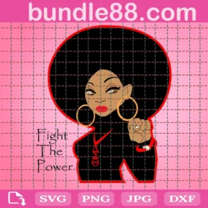 Delta Sigma Theta Fight The Power Svg