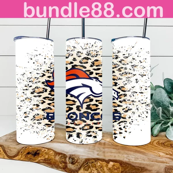 Denver Broncos 20oz Skinny Tumbler